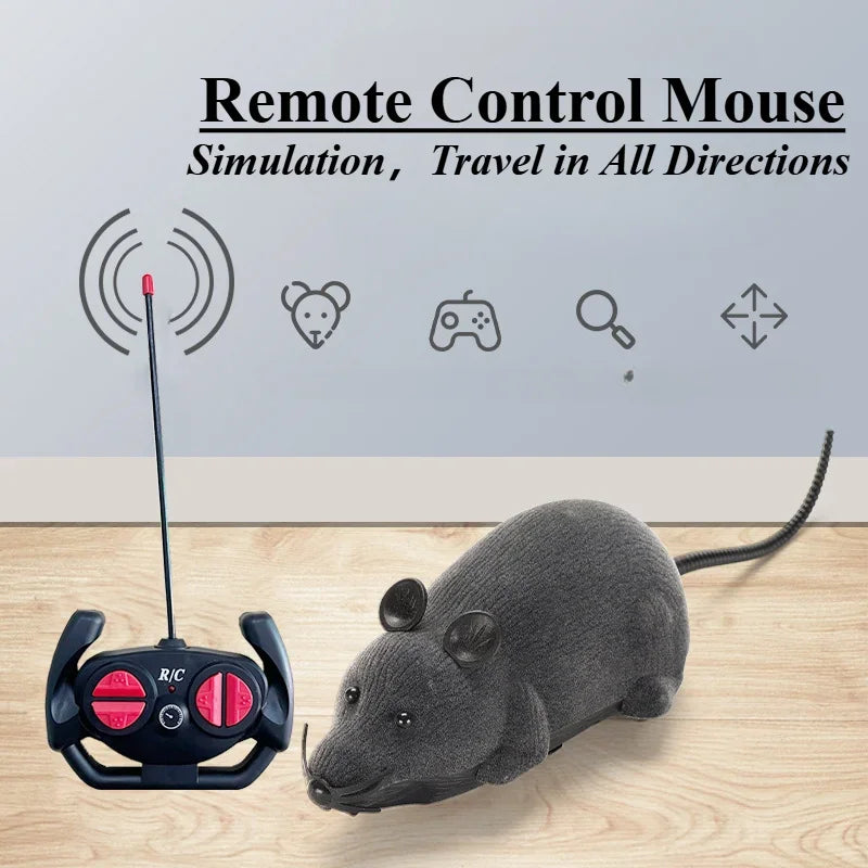 Interactive Electric Mouse Toy – Fun, Touch-Activated Cat Play