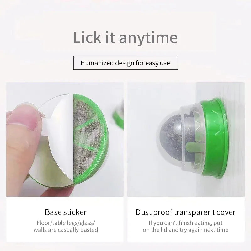 Natural Catnip Wall-Mounted Scratching Ball – Therapeutic & Healthy Cat Toy