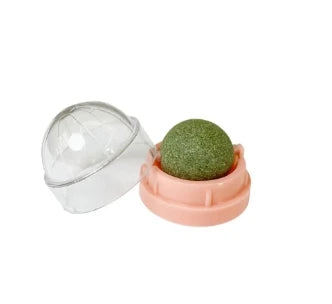 Natural Catnip Wall-Mounted Scratching Ball – Therapeutic & Healthy Cat Toy