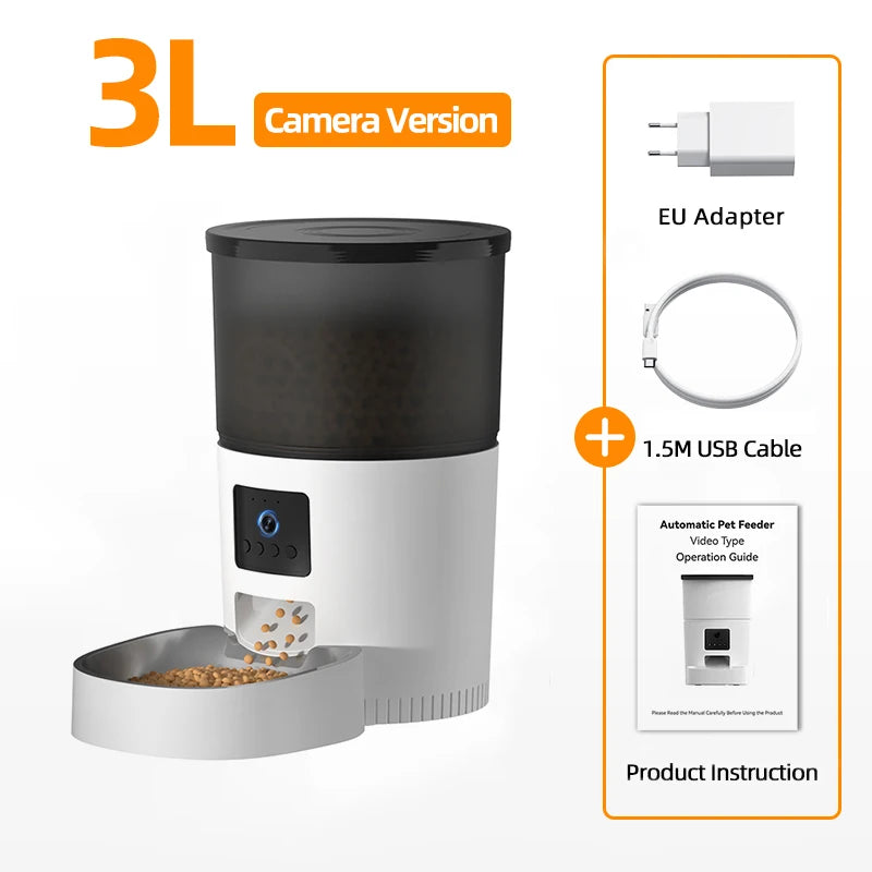 Automatic Cat Feeder with Timer — Smart Scheduled Feeding for Cats & Small Pets